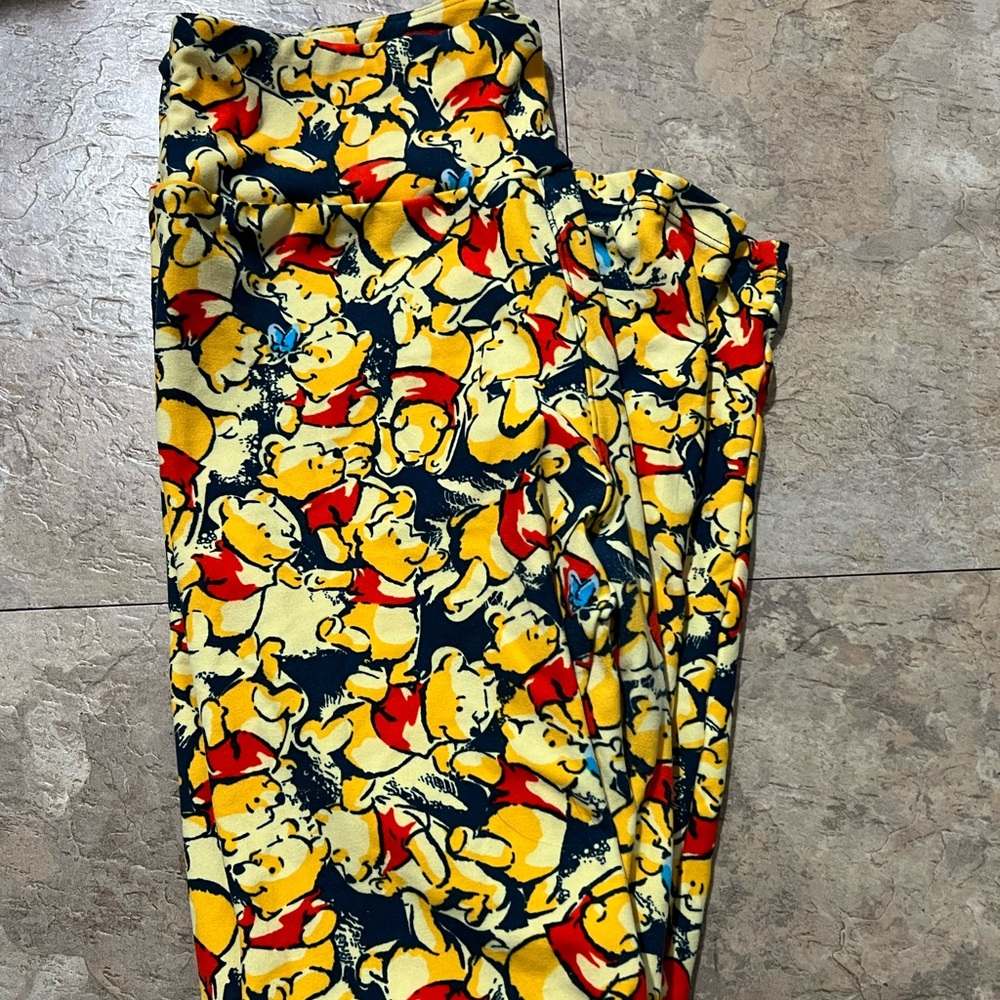 Winnie the Pooh Patterned Leggings
